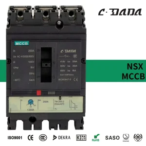 MCCB NSX 3P Molded Case Circuit Breaker Double Breakpoint