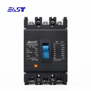 MCCB Y NSX250E 100A 200A 250A 3P 4P Molded Case Circuit Breaker 1000V Electronic Trip Unit for Household Use 50KA