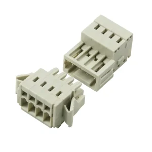 MCS 3.5 Spring Terminal Block 5.0mm Spacing Multi-purpose Fixed Docking Solder-Free Plug-in Connector 160V 4A PA66