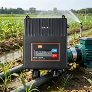 MP S1 220V Digital Display Motor Starter Pump Protector Single Phase Pump Motor with Overload Protection