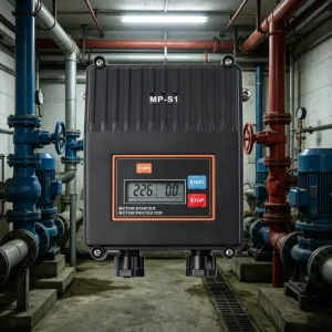 MP-S1 Digital Motor Starter Protector Single Phase Pump Motor Overload Protection for 220V Water Pump Motor