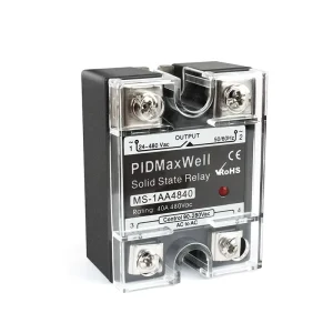 MS-1AA4840 Solid State Relay 40A AC to AC SSR 90-280V Control AC 480V Miniature Epoxy Sealed Zero-crossing Switch