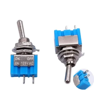 MTS 101 SPST 2 Pin ON OFF Mini Toggle Switch