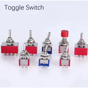 MTS 102 103 MTS 202 203 Toggle Switch 6A 125VAC on on SPDT 6mm Mini Switch DPDT on off on Waterproof Cap