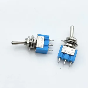 MTS 102 MSW 12 Toggle Switch 2P ON OFF PCB 250V 6A Supplier