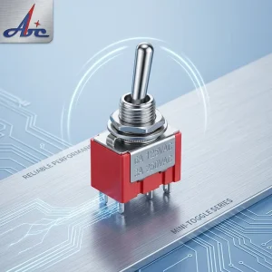MTS 103 102 6mm Mounting Toggle Switch 3 Pin Blue ON OFF ON Toggle Switch