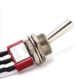 MTS-113 3 Pin 3 Position On-Off-(On) Momentary Single Micro Brass Toggle Switch