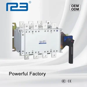 MTS Transfer Load Break Disconnector Manual Change Over Changeover Generator Transfer Switch