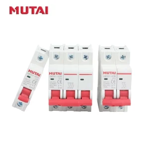 MUTAI AC Disjoncteur Miniature Circuit Breaker Circuito Em Miniatura Disjuntor En Miniatura Stroomonderbrekers