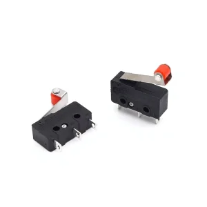 MX11-3A 2 Position SPST Micro Switch 10A 250V 50000 Times Mechanical Life IP40 for CE Certified Plastic/Ceramic
