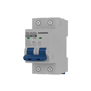 MXB1 63Z Series Circuit Breaker 2P Low Voltage Circuit Breaker 63A DC Miniature Circuit Breaker