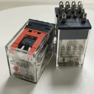 MY4N GS R AC220V 4P 6A Mini Plug in Electromagnetic Relay With LED Indicator