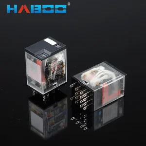 MY4NJ Relay HH54P MY4N-J 14 Pin AC/DC 12V 24V 36V 110V 220V 380V Mini Relay Intermediate Electromagnetic Relay
