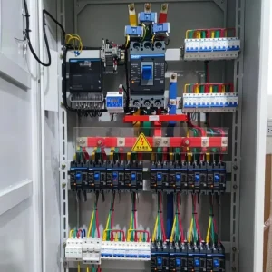 Main Distribution Board Low Voltage Switchboard Power Cabinet DTSU666 Digital Meter Busbar Panel for Industrial Commercial