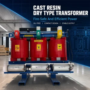Maintenance Free 3 Phase MV HV Cast Resin Transformer 50hz 60hz Isolation Transformer Dry Type Power Transformer