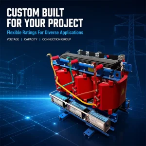 Maintenance free 11kv 0.4kv Isolation Transformer Copper Winding Step Down Transformer Dry Type Power Transformer