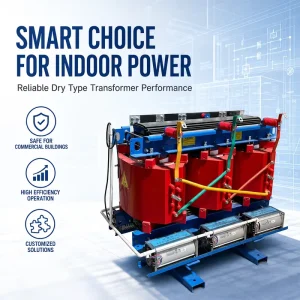 Maintenance free Mv Hv Indoor Use Isolation Transformer IEC Standard Distribution Transformer Dry Type Power Transformer