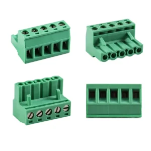 Male and Female Pluggable Terminal Block Connector with 5.0mm 5.08mm Pitch