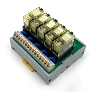 Manufacturer 3 Channel Isolation Relay Module RJ1S-C-D24 24VDC Relay Terminal Block for CNC Packaging Machinery Control