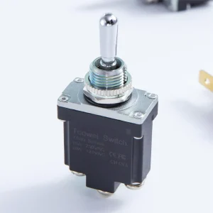 Manufacturer 3Pin 3Position Lock On Off On Black Toggle Switch