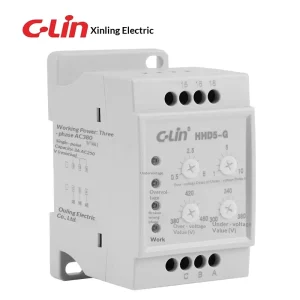 Manufacturer Industrial Control Motor Protector HHD5 G Phase Loss Phase Sequence Over Under Voltage Relay