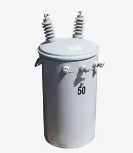 Manufacturer Supplies Low loss 25kVA 13.8kV Standard Pole mounted Toroidal Oil Immersed Distribution Transformer