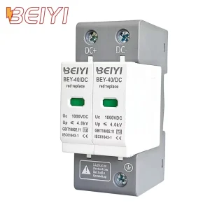Manufacturers CE Solar T2 Surge Protector 40ka Dc 220v 500v 600v 1000v 1500V Lightning Protector SPD 2p 3p