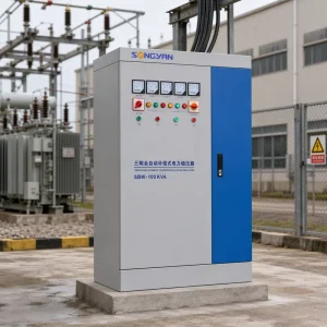Manufacturers Customized Three-phase AC Voltage Regulator 100KVA 50Hz/60Hz Household Voltage Regulator Input 304v-456V