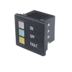 Manufacturer’s Three Color Indicator Light Red Green Blue Colors Plastic Product Category