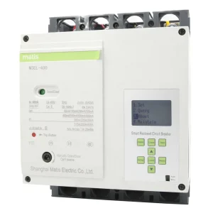 Matis 4P 400a Adjustable Current Over Under Voltage Protection 4G Wifi Remote Control Smart MCCB Circuit Breaker