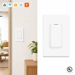Matter 10A US N+L Wire Smart Life WiFi Remote Push Button Switch Panel for System Integrators and Commercial Projects
