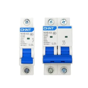 Mcb Breakers Circuit NXB-63 Series 10 Amp 1P 16A 20A 25A 32A Single Pole 220V Miniature Circuit Breaker