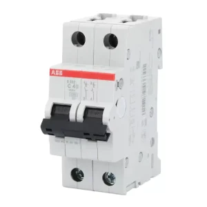 Mcb Mini Circuit Breaker S202 Air Switch 2P Miniature C/D 1A 2A 3A 4A 6A 10A 16A 20A 25A 32A 40A 50A 63A 80A 100A Air Switch