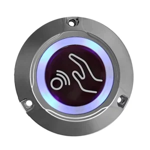 Metal Push 12V Exit Button Stainless Steel No Touch Infrared Sensor Exit Button Touchless Sensor Button Exit Button