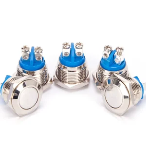 Metal Push Button Switch Press Button Self-reset Door Push Button