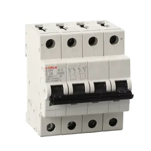Micro Breaker Miniature Circuit Breaker Mini MCB Switch for PV System