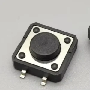 Micro Key Switch 4 Pin Vertical Point Mount Tactile Switch Plastic and Metal Materia1NO1NC Electronic Structure