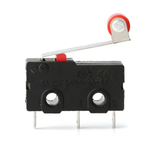 Micro Limit Switch K12 3 Pin Long Straight Hinge Lever for Arduino ON OFF Momentary Push Button Mini Limit Switches SPDT