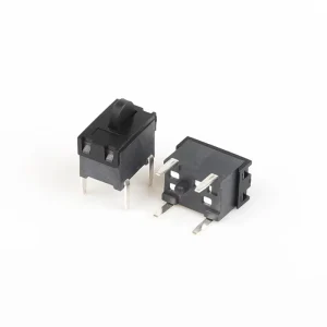 Micro Motion Detection Reset Micro Switch Four 4PIN DIP Feet Full Patch Temperature Resistant Plastic Limit Switch 12V 0.3A