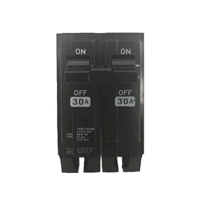 Micro Plug-In Black Miniature Circuit Breaker Air Switch Plastic Household 6kA 2P HQL/C/P DZ47-63AC 50/60Hz