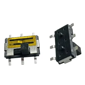 Micro Slide Switches MS22D18D G2G3G4 2P2T SMD 6pin 2position Mini with Stripes Copper 12V 50mA 30000 Cycle Life