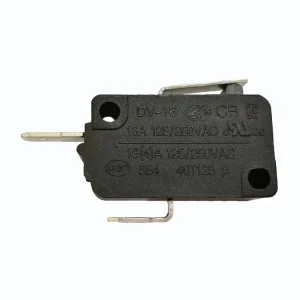 Micro Switch DV16 Series 16A 250V Short Steel Lever Black Color Limit Switch for EV