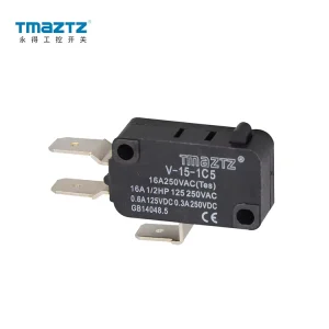 Micro Switch Limit Travel Switches Silver Contact Momentary Self-reset V-15 V-151 V-152 V-153 V-154 V-155 V-156-1C25