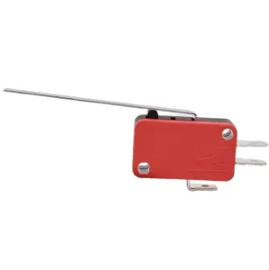 Micro Switch for Push Button 3 Terminals Microswitch with Button Actuator Arcade Machine Micro Switch