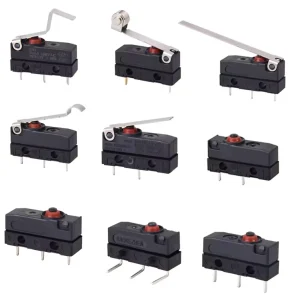 Micro Switches Series Miniature Switch High Voltage Resistance Performance Precision IP66 Waterproof