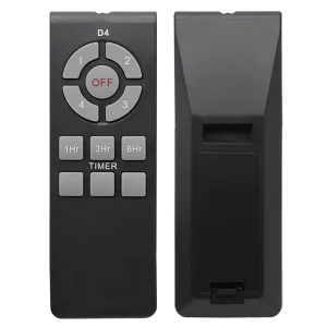 Middle Size 11 Silicone Button IR Remote Control with Rolling Code AAA Battery 20m Range Customized Fan Remote for US/EU Market
