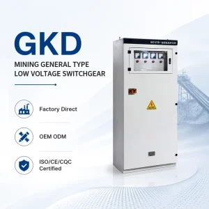 Mine Low Voltage Power Distribution Board 380V 660V 1140V Complete Switchgear Cabinet for Non explosive Underground Mining