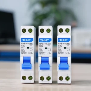 Mini 1P+N DZ267 Air Switch for Household Double In Out with NXB-40 40A 32A 16A MCB Circuit Breaker