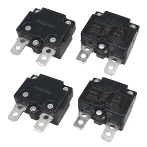 Mini Automatic Reset Overcurrent and Overload Protector DC/AC MCB 3A-25A 4.5kA Breaking Capacity