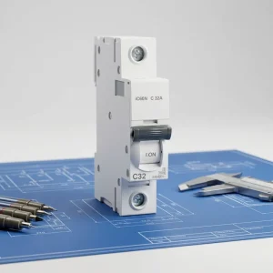 Mini Circuit Breaker (MCB) 1P 2P 3P 4P for Electrical Protection 6kA Breaking Capacity 400V 6A 10A 16A 32A 40A 50A 63A